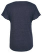 Next Level Apparel Ladies' Triblend Dolman T-Shirt vintage navy FlatBack