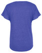 Next Level Apparel Ladies' Triblend Dolman T-Shirt vintage royal FlatBack