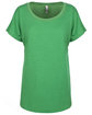 Next Level Apparel Ladies' Triblend Dolman T-Shirt envy FlatFront