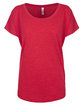 Next Level Apparel Ladies' Triblend Dolman T-Shirt vintage sh pink FlatFront
