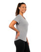 Next Level Apparel Ladies' Triblend Dolman T-Shirt premium heather ModelSide