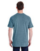 LAT Men's Fine Jersey T-Shirt VINTAGE INDIGO ModelBack