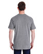 LAT Men's Fine Jersey T-Shirt GRANITE HEATHER ModelBack