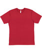 LAT Men's Fine Jersey T-Shirt GARNET FlatFront