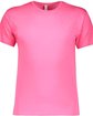 LAT Men's Fine Jersey T-Shirt HOT PINK OFFront