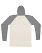 LAT Men's Hooded Raglan Long Sleeve Fine Jersey T-Shirt NT HT/ GR HT/ TT ModelBack