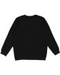 LAT Unisex Elevated Fleece Sweatshirt black ModelBack