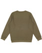 LAT Unisex Elevated Fleece Sweatshirt military green ModelBack
