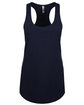 Next Level Apparel Ladies' French Terry RacerbackTank midnight navy OFFront