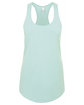 Next Level Apparel Ladies' French Terry RacerbackTank mint OFFront