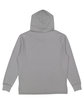 LAT Adult Vintage Wash Fleece Hooded Sweatshirt washed gray ModelBack