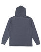 LAT Adult Vintage Wash Fleece Hooded Sweatshirt washed navy ModelBack