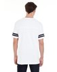 LAT Men's Football T-Shirt white/ black ModelBack