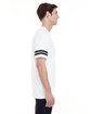 LAT Men's Football T-Shirt white/ black ModelSide