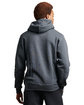 Russell Athletic Unisex Dri-Power® Hooded Sweatshirt black heather ModelBack