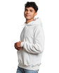 Russell Athletic Unisex Dri-Power® Hooded Sweatshirt white ModelSide