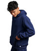 Russell Athletic Unisex Dri-Power® Hooded Sweatshirt navy ModelSide