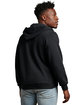 Russell Athletic Adult Dri-Power Full-Zip Hooded Sweatshirt black ModelBack