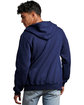 Russell Athletic Adult Dri-Power Full-Zip Hooded Sweatshirt navy ModelBack