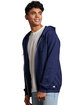 Russell Athletic Adult Dri-Power Full-Zip Hooded Sweatshirt navy ModelSide