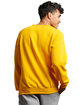 Russell Athletic Unisex Dri-Power® Crewneck Sweatshirt GOLD ModelBack