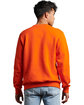 Russell Athletic Unisex Dri-Power® Crewneck Sweatshirt burnt orange ModelBack