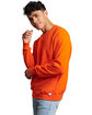 Russell Athletic Unisex Dri-Power® Crewneck Sweatshirt BURNT ORANGE ModelSide