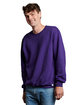 Russell Athletic Unisex Dri-Power® Crewneck Sweatshirt purple ModelSide