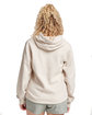 Jerzees Unisex Eco Premium Blend Fleece Pullover Hooded Sweatshirt putty ModelBack