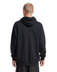 Jerzees Unisex Eco Premium Blend Fleece Pullover Hooded Sweatshirt black ink ModelBack