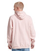 Jerzees Unisex Eco Premium Blend Fleece Pullover Hooded Sweatshirt blush pink ModelBack