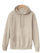 Jerzees Unisex Eco Premium Blend Fleece Pullover Hooded Sweatshirt putty OFFront