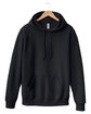 Jerzees Unisex Eco Premium Blend Fleece Pullover Hooded Sweatshirt black ink OFFront