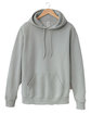 Jerzees Unisex Eco Premium Blend Fleece Pullover Hooded Sweatshirt frost gray hthr OFFront
