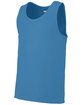 Augusta Sportswear Adult Training Tank columbia blue OFFront