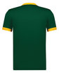 Augusta Sportswear Adult Ringer T-Shirt dark green/ gold ModelBack