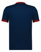 Augusta Sportswear Adult Ringer T-Shirt navy/ red ModelBack