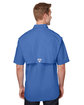 Columbia Men's Bonehead Short-Sleeve Shirt vivid blue ModelBack