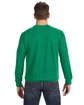 Anvil Adult Crewneck French Terry HEATHER GREEN ModelBack