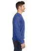 Anvil Adult Crewneck French Terry HEATHER BLUE ModelSide