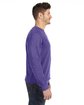 Anvil Adult Crewneck French Terry HEATHER PURPLE ModelSide