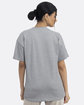 Next Level Apparel Unisex Heavyweight T-Shirt heather gray ModelBack