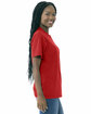 Next Level Apparel Unisex Heavyweight T-Shirt red ModelSide