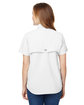Columbia Ladies' Bahama Short-Sleeve Shirt white ModelBack