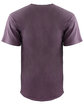 Next Level Apparel Adult Inspired Dye Crew with Pocket shiraz OFBack