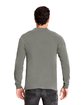 Next Level Apparel Adult Inspired Dye Long-Sleeve Crew with Pocket LEAD ModelBack