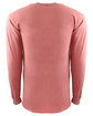 Next Level Apparel Adult Inspired Dye Long-Sleeve Crew with Pocket GUAVA OFBack
