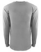 Next Level Apparel Adult Inspired Dye Long-Sleeve Crew with Pocket  OFBack