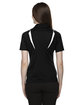 Extreme Ladies' Eperformance™ Velocity Snag Protection Colorblock Polo with Piping BLACK ModelBack