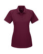 Extreme Ladies' Eperformance™ Shield Snag Protection Short-Sleeve Polo BURGUNDY OFFront